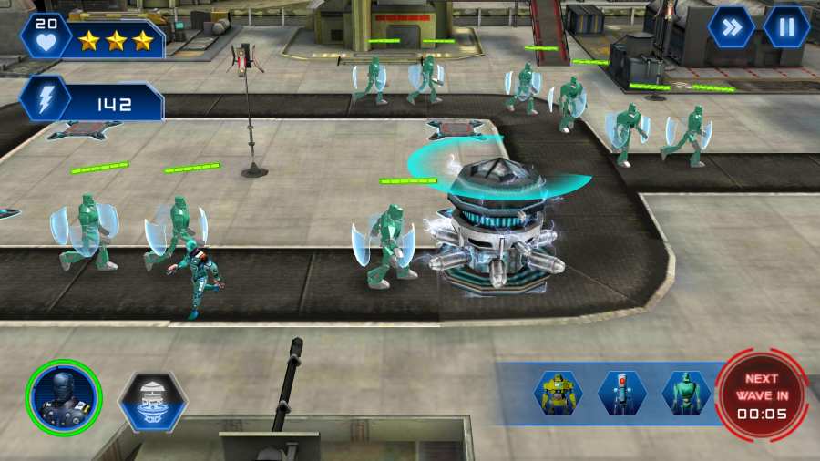 入侵者：真实机器人战争游戏截图4