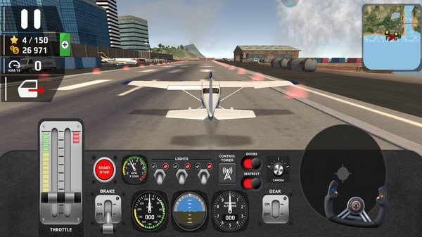 飞机飞行员模拟器游戏截图4