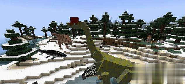 我的世界天骐侏罗纪公园第三季整合包下载游戏截图1