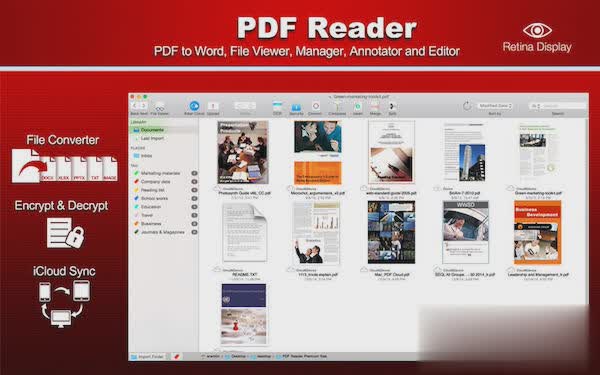 PDF阅读器Mac版 PDF Readerapp软件截图1