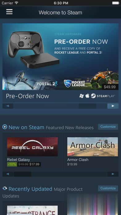 Steam Mobile下载软件截图2