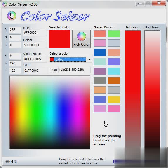 Color Seizer颜色代码查询工具app软件截图0