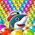 鲨鱼泡泡龙游戏图标