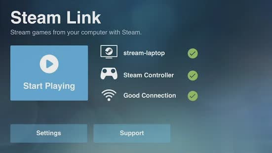 Steam Link TV版app软件截图1