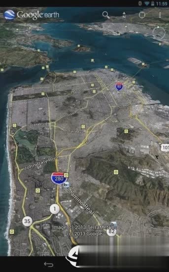 Google earth谷歌地球下载手机版app软件截图1