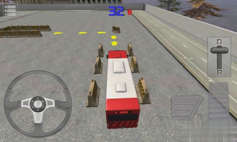 3d巴士停车游戏截图2