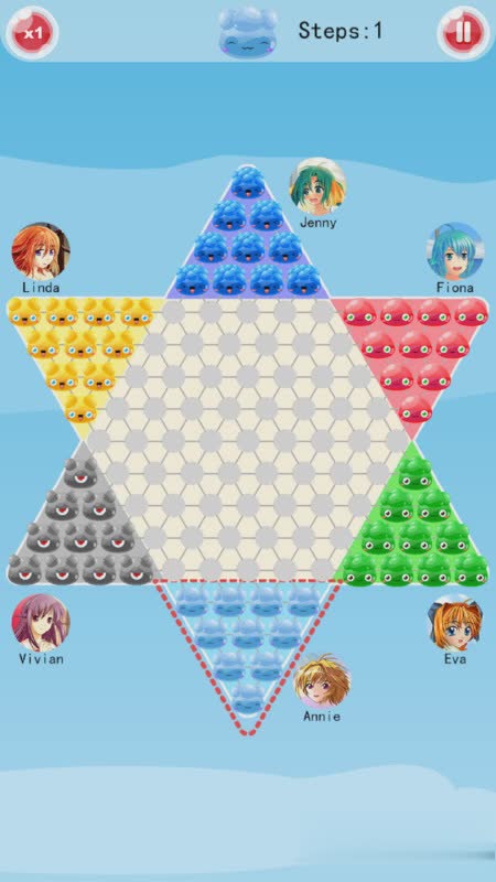 跳棋游戏下载游戏截图2