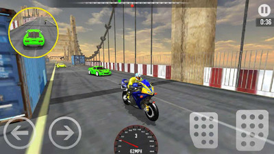 汽车VS摩托车游戏截图2