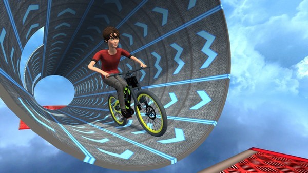 疯狂自行车极限特技游戏截图2