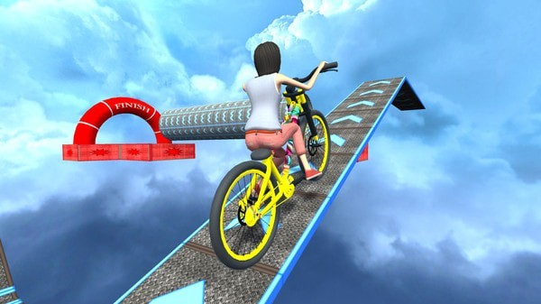 疯狂自行车极限特技游戏截图5
