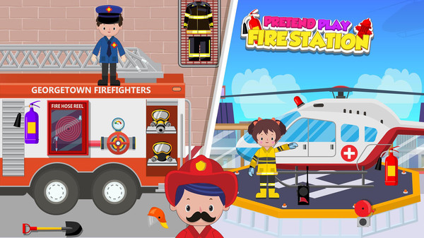 我的小镇消防员模拟游戏截图1