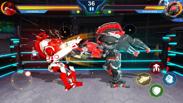 机器人变形战斗游戏截图1