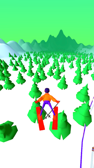 雪地骑士3D游戏截图1