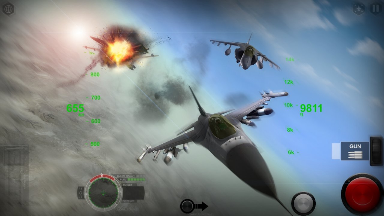 模拟空战游戏截图1