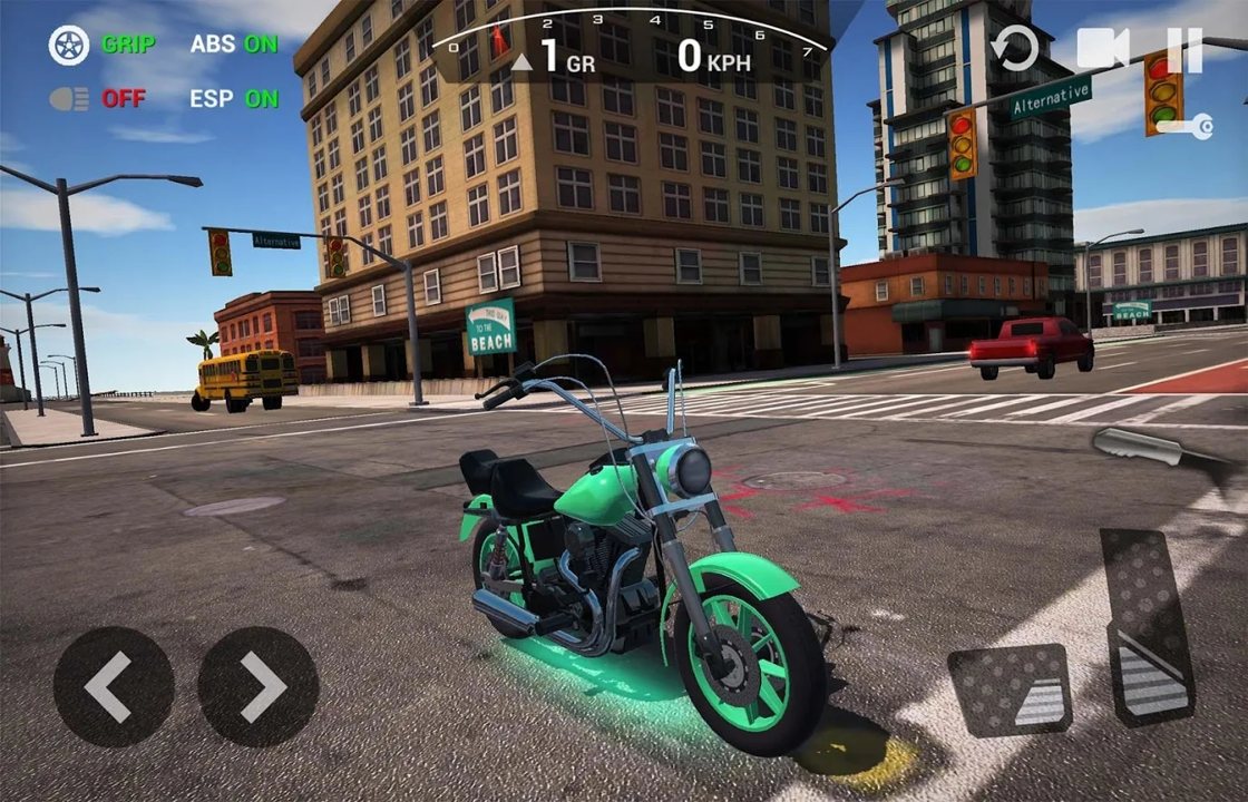 终极摩托车模拟器游戏截图1