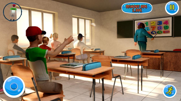 你好恐怖老师3D游戏截图1