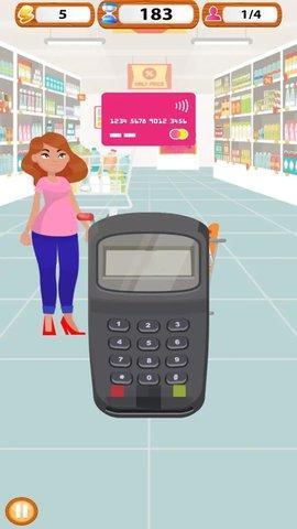 超市收银员模拟器中文版游戏截图1