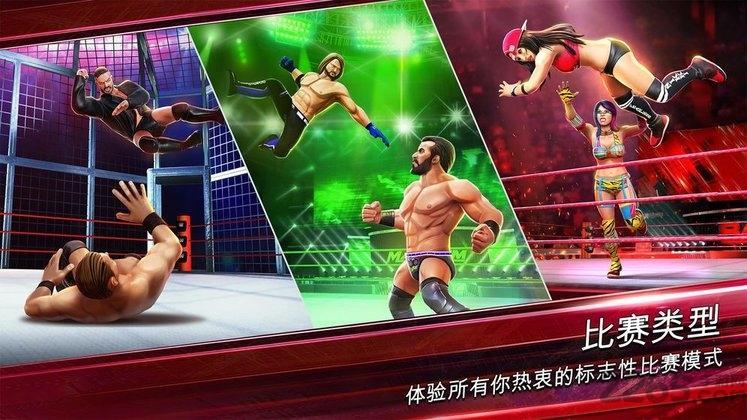 wwe美国职业摔角游戏手机版游戏截图4