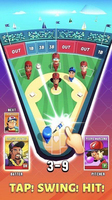 超级棒球游戏手机版（Super Hit Baseball）游戏截图1